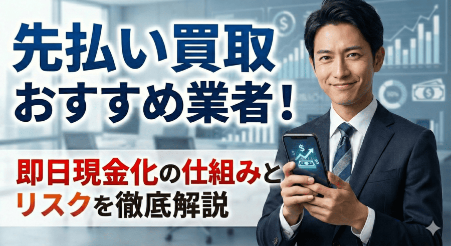 先払い買取おすすめ業者！即日現金化の仕組みとリスクを徹底解説