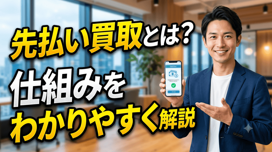 先払い買取とは？仕組みをわかりやすく解説
