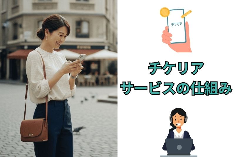 チケリアとは?サービスの仕組みをわかりやすく解説