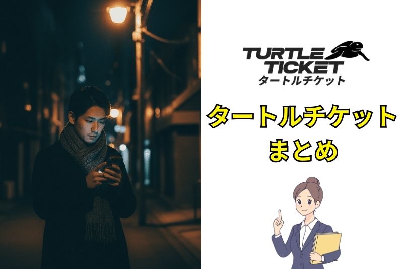 まとめ｜タートルチケットは「即日で現金が必要な人向け」の選択肢