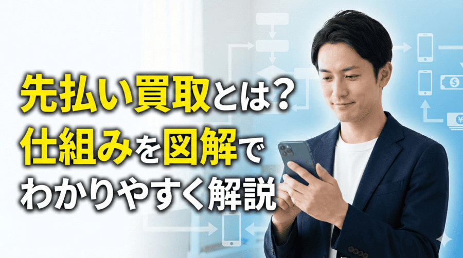先払い買取とは?仕組みを図解でわかりやすく解説