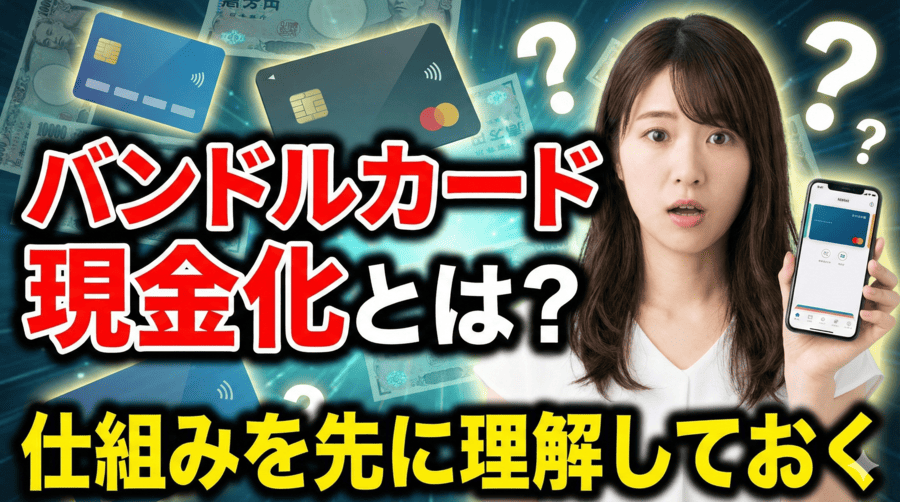 バンドルカード現金化とは?仕組みを先に理解しておく