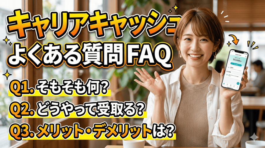 キャリアキャッシュに関するよくある質問（Q&A）
